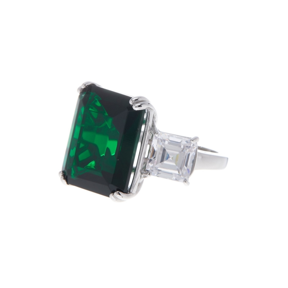 Savvy Cie Emerald Ring